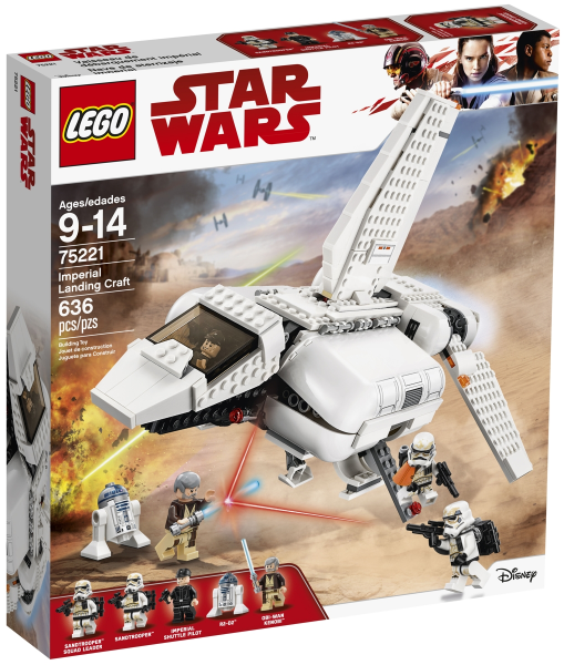 LEGO - Star Wars - 75221 - Imperial Landing Craft - USAGÉ / USED