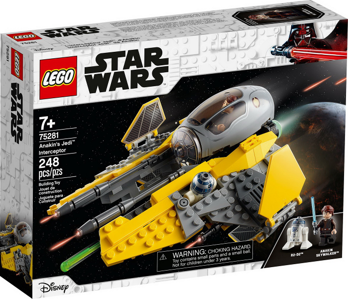 LEGO- Star Wars -75281 - Anakin's Jedi Interceptor USED/USAGÉ
