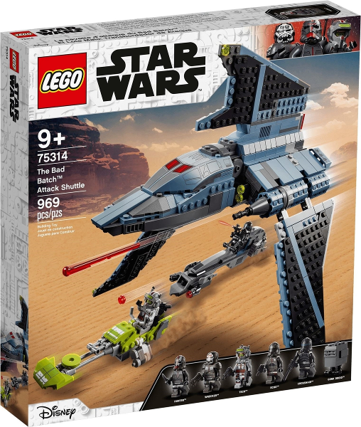 LEGO - Star Wars - 75314 - La navette d'attaque Bad Batch - USAGÉ / USED