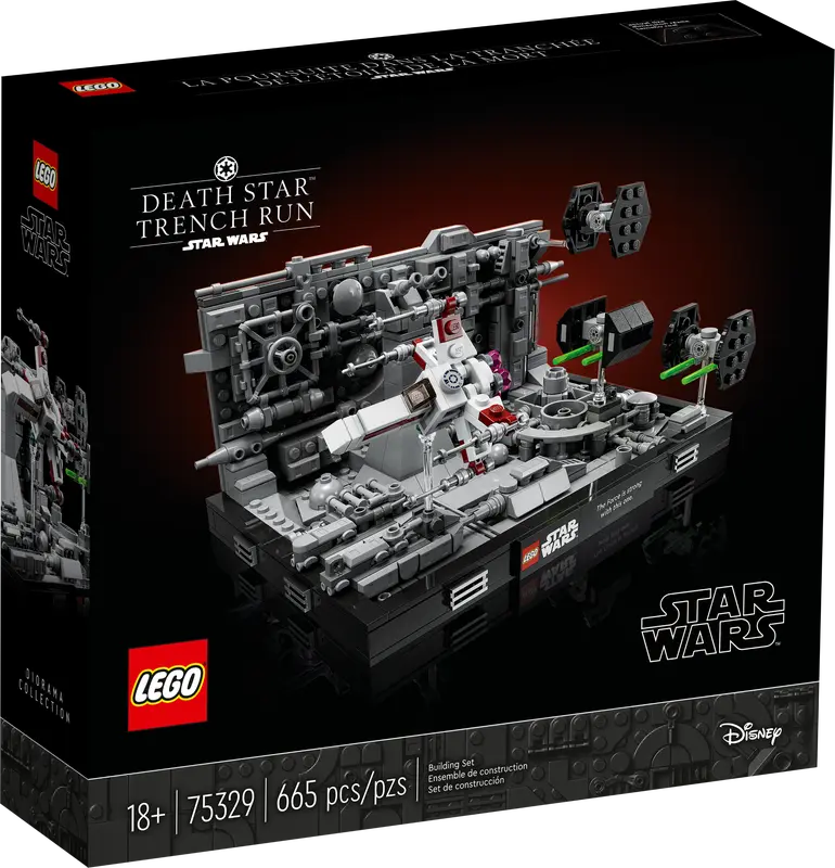 Lego - Star Wars - 75329 - Diorama de la tranchée Death Star™