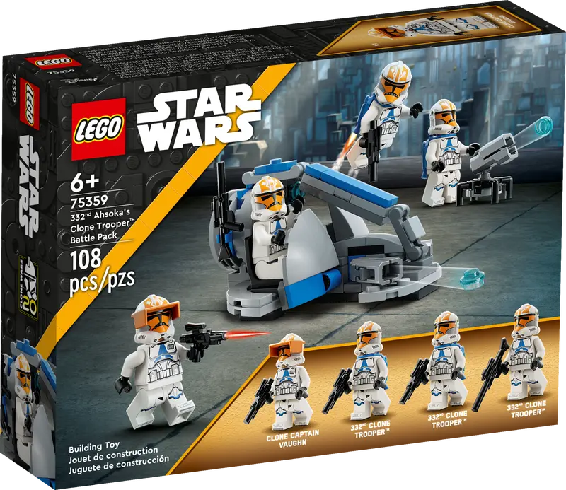 LEGO Star Wars - 75359 - Pack de combat Clone Trooper™ du 332e Ahsoka