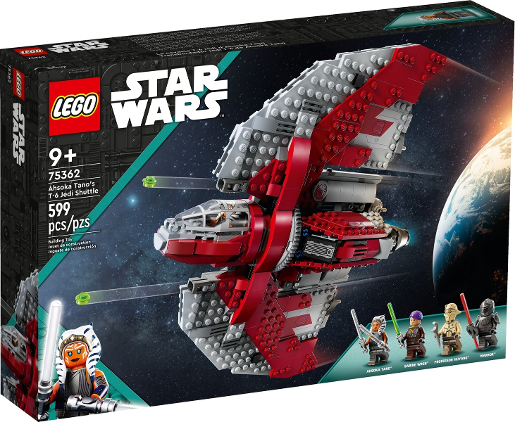 LEGO - Star Wars - 75362 - Ahsoka Tano's T-6 Jedi Shuttle