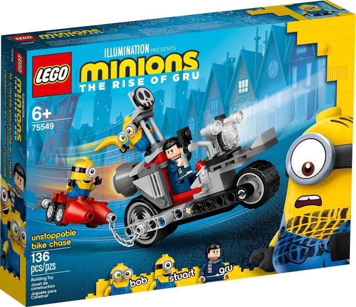 LEGO Minions - 75549 - Unstoppable Bike Chase - USAGÉ / USED