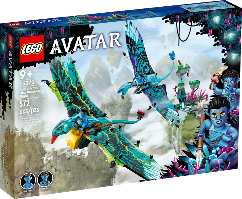 LEGO Avatar - 75572 - Jake & Neytiri’s First Banshee Flight - USAGÉ / USED