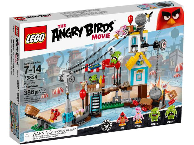 LEGO - Angry Birds - 75824 - Pig City Teardown