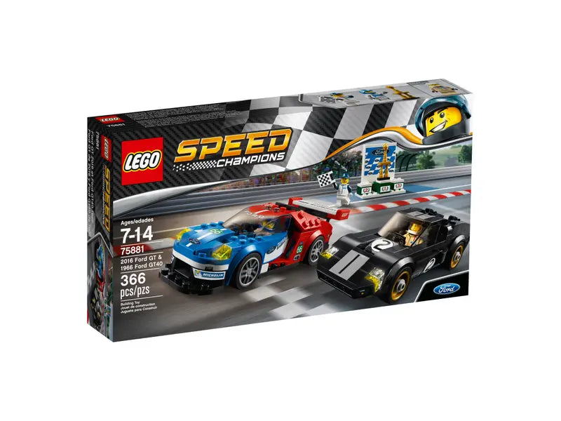 LEGO Speed Champions - 75881 - 2016 Ford GT & 1966 Ford GT40