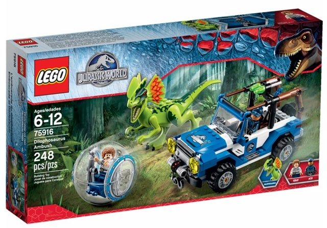 LEGO - Jurassic World - 75916 - Dilophosaurus Ambush