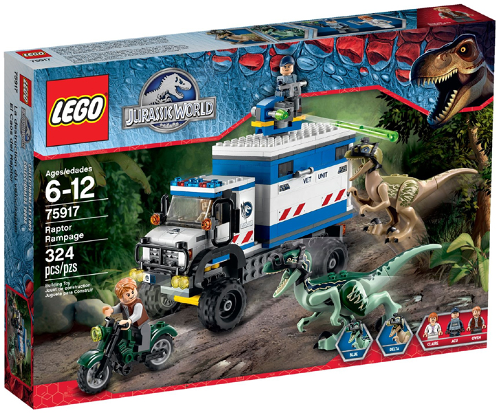 LEGO Jurassic World - 75917 - Raptor Rampage