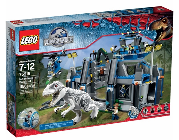 Lego - Jurassic World - 75919 - Indominus Rex Breakout - USAGÉ / USED
