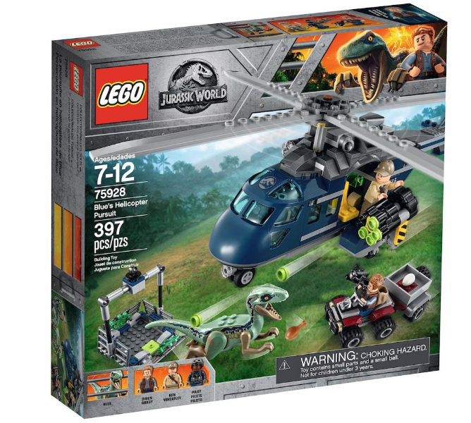 LEGO - Jurassic World - 75928 - Blue's Helicopter Pursuit
