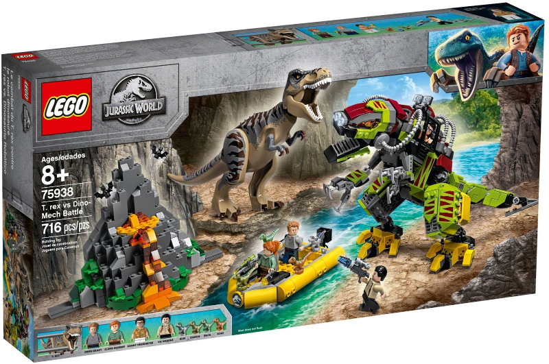 LEGO - Jurassic World - 75938 - T. Rex vs Dino-Mech Battle