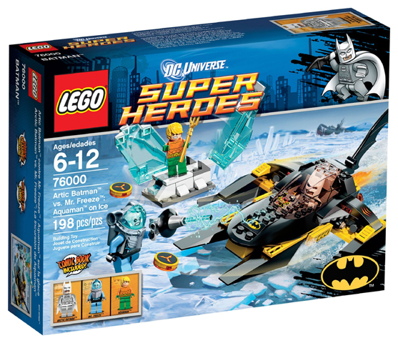 LEGO DC - 76000 - Artic Batman VS Mr. Freeze : Aquaman on Ice