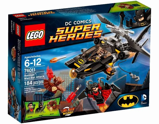LEGO - DC - 76011 - Batman : Man-Bat Attack - USAGÉ / USED