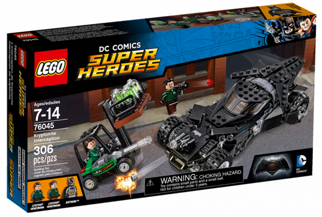 LEGO DC Domics -  76045 - Kryptonite Interception