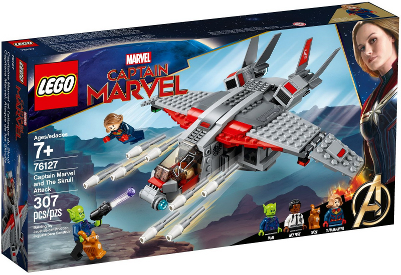 LEGO Marvel - 76127 - Captain Marvel and The Skrull Attack