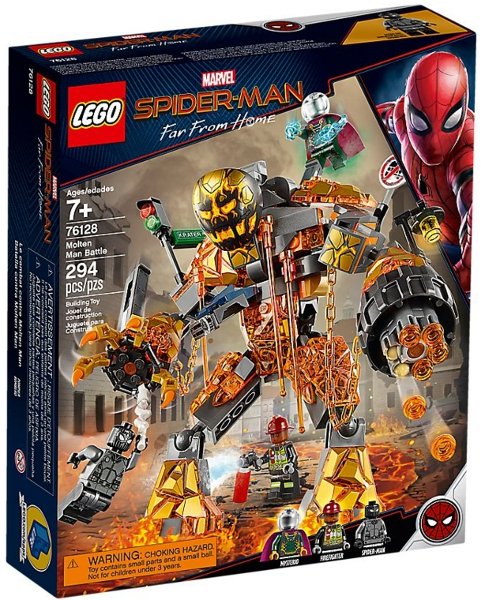 LEGO - Marvel - 76128 - Molten Man Battle