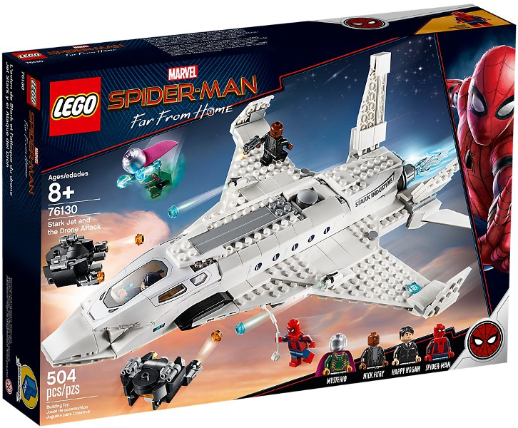 LEGO - Marvel 76130 - Stark Jet and the Drone Attack