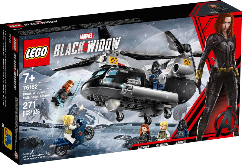 LEGO Marvel -  76162 - Black Widow's Helicopter Chase