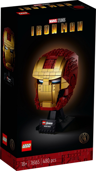 LEGO - 76165 - Iron Man Helmet - USAGÉ / USED