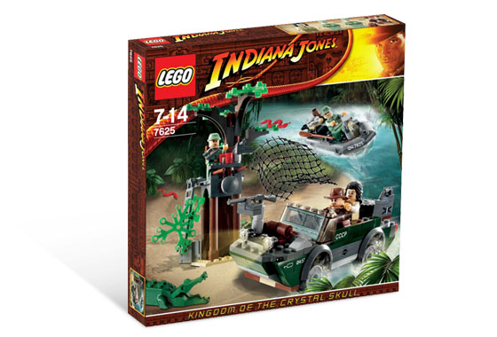 LEGO - Indiana Jones - 7625 - River Chase - USAGÉ / USED