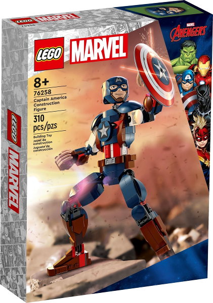 LEGO - Marvel - 76258 - Captain America Construction Figure