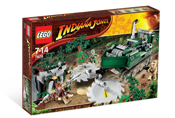 LEGO - Indiana Jones - 7626 - Jungle Cutter - USAGÉ / USED