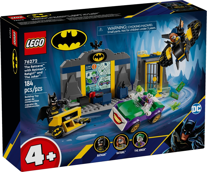 LEGO DC - 76272 - The Batcave with Batman, Batgirl and The Joker