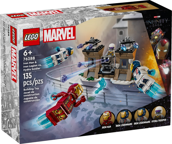 LEGO Marvel - 76288 - Iron Man & Iron Legion vs. Hydra Soldier