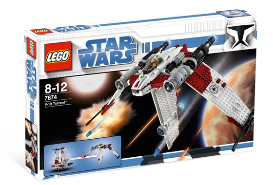 LEGO Star Wars - 7674 - V-19 Torrent - USAGÉ/USED