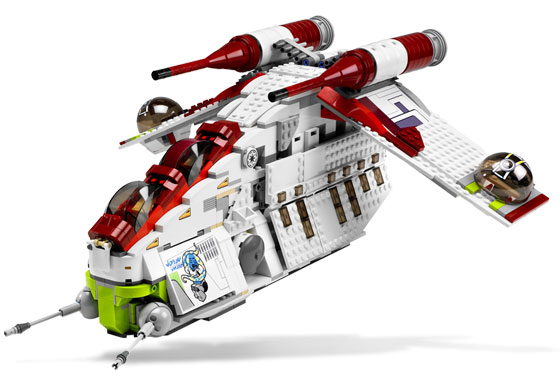 Lego Star Wars - 7676 - Republic Attack Gunship