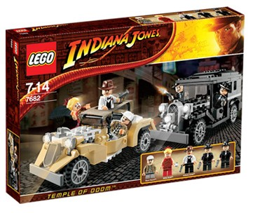 LEGO - Indiana Jones - 7682 - Shanghai Chase - USAGÉ/USED