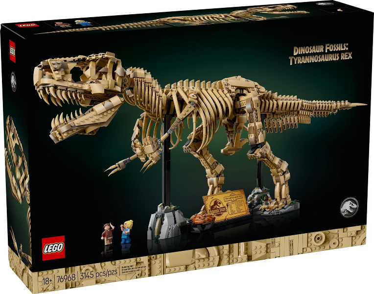 LEGO Jurassic World - 76968 - Dinosaur Fossils: Tyrannosaurus Rex - BOITE ENDOMMAGÉE