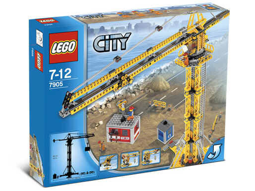 LEGO City - 7905 - Grue à tour - USAGÉ / USED