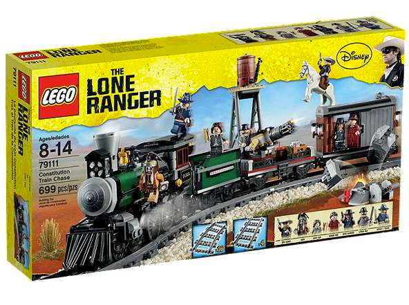 LEGO - The Lone Ranger - 79111 - Constitution Train Chase