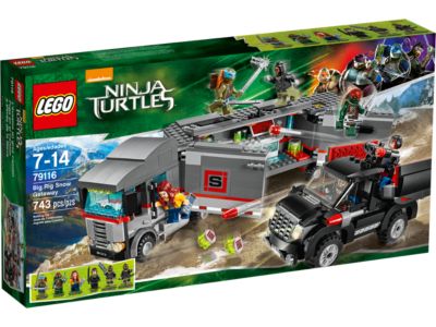 LEGO Ninja Turtles  - 79100  - Kraang Lab Escape - USAGÉ/USED