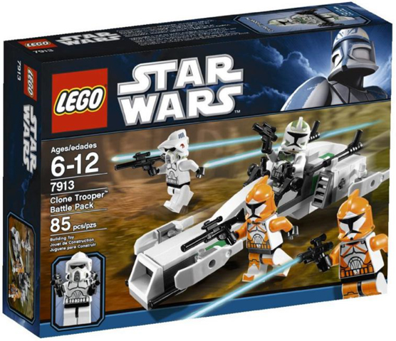 LEGO Star Wars - 7913 - Clone Trooper Battle Pack - USAGÉ / USED