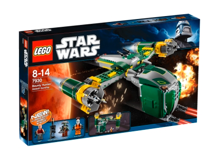 LEGO - Star Wars - 7930 - Bounty Hunter Assault Gunship - USAGÉ / USED