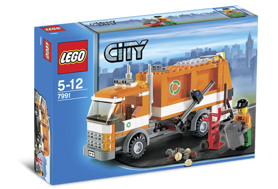 LEGO City - 7991 - Recycle Truck - USAGÉ /USED