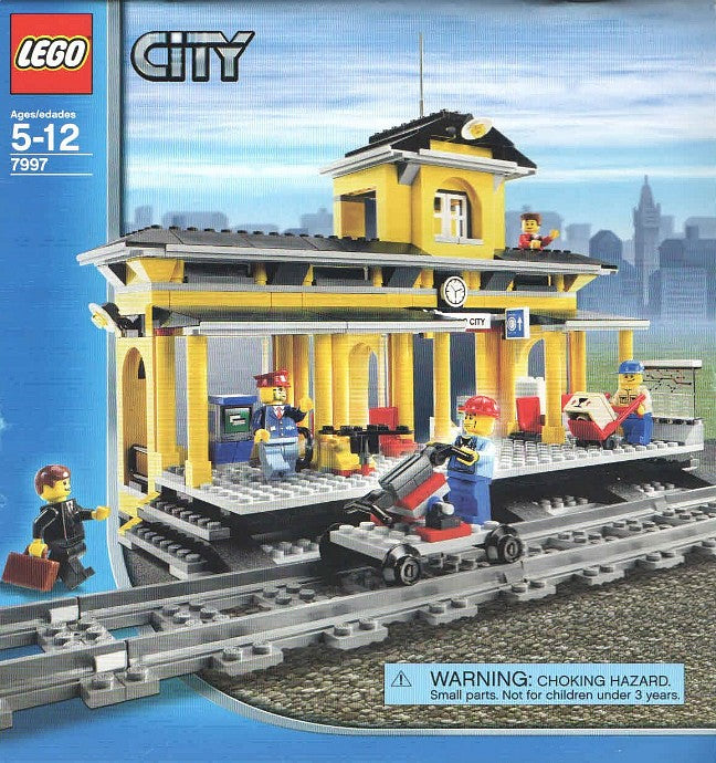 LEGO - City - 7997 - Train Station - USAGÉ / USED