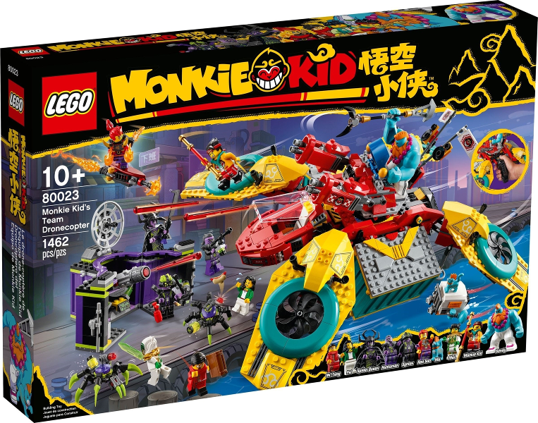 LEGO Monkie Kid - 80023 - Monkie Kid's Team Dronecopter