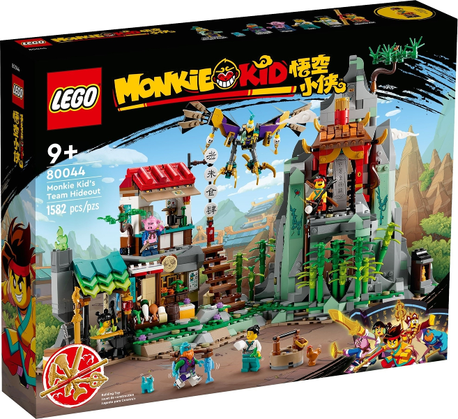 LEGO - Monkie Kid - 80044 - Monkie Kid's Team Hideout