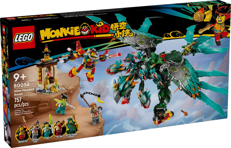 LEGO - Monkie Kid - 80056 - Nine-Headed Beast