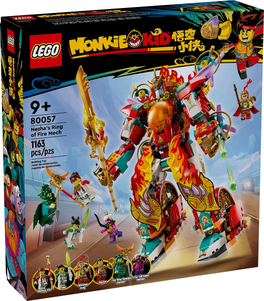 LEGO - Monkie Kid - 80057 - Nezha's Ring of Fire Mech