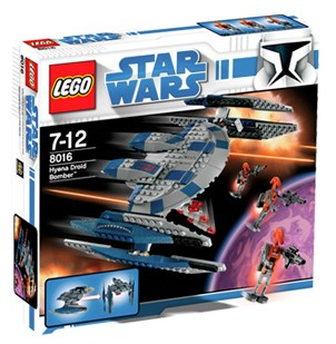 LEGO - Star Wars - 8016 - Hyena Droid Bomber - USAGÉ / USED