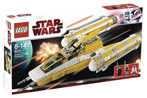 LEGO Star Wars - 8037 - Anakin's Y-wing Starfighter - USAGÉ / USED