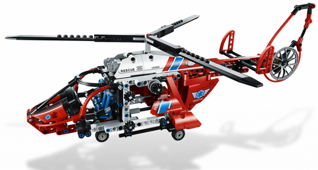 Lego Technic 8068 - Rescue Helicopter