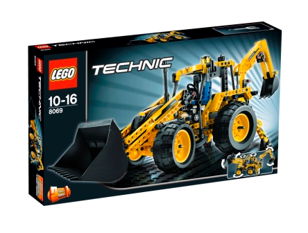 LEGO Technic - 8069 - Tractopelle (sacs scellés en boîte ouverte)