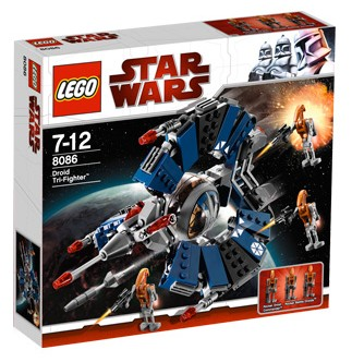 LEGO - Star Wars - 8086 - Droid Tri-Fighter - USAGÉ / USED