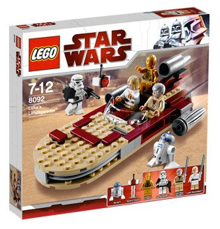 LEGO - Star Wars - 8092 - Le Landspeeder de Luke - USAGÉ / USED