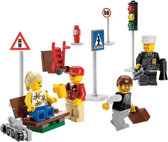 Lego City 8401 - Minifigure Collection